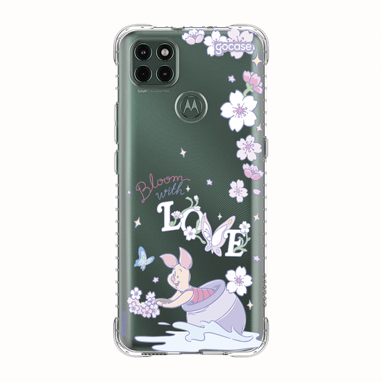 Capinha para celular  Ursinho Pooh - Leitão Bloom With Love
