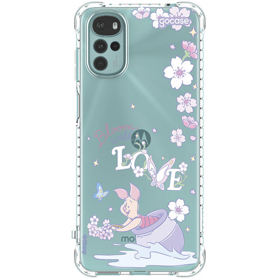 Capinha para celular  Ursinho Pooh - Leitão Bloom With Love