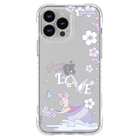 Capinha para celular  Ursinho Pooh - Leitão Bloom With Love