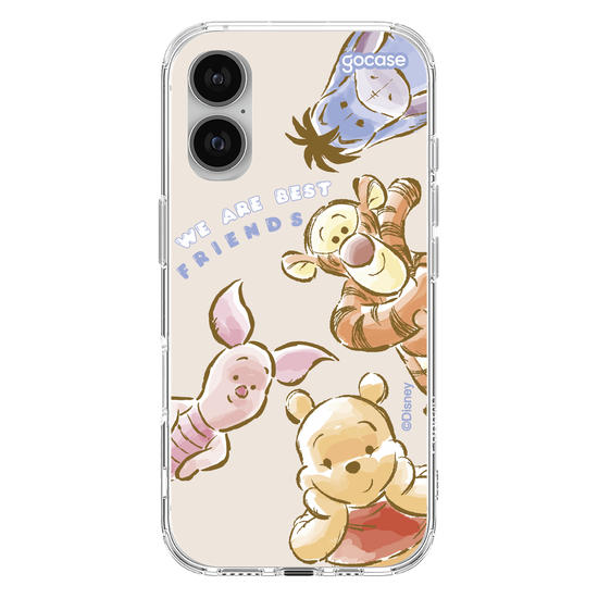 Capinha para celular  Turma do Pooh - We Are Best Friends