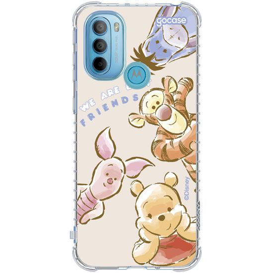 Capinha para celular  Turma do Pooh - We Are Best Friends