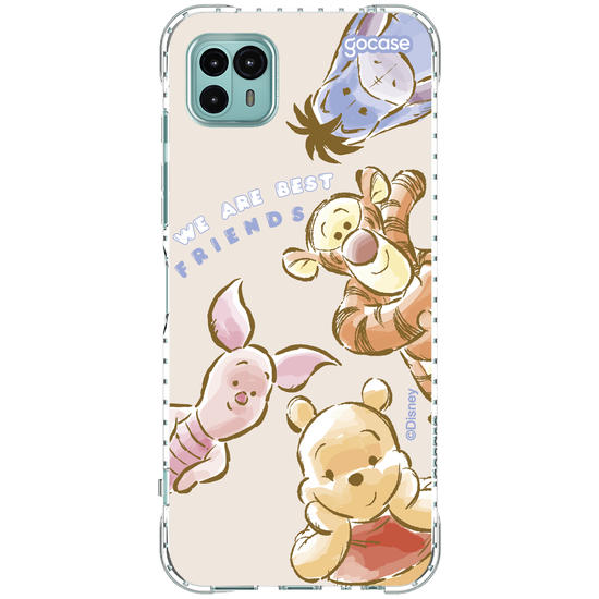 Capinha para celular  Turma do Pooh - We Are Best Friends