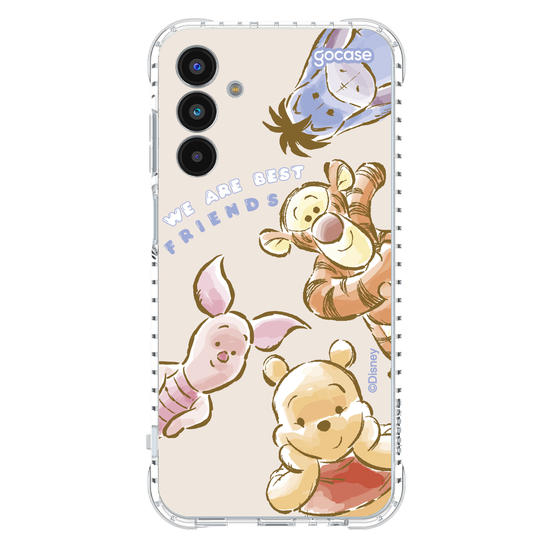 Capinha para celular  Turma do Pooh - We Are Best Friends
