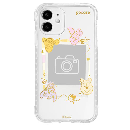 Capinha para celular  Turma do Pooh - Pastel Stickers