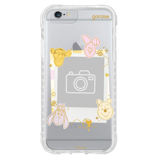 Capinha para celular  Turma do Pooh - Pastel Stickers