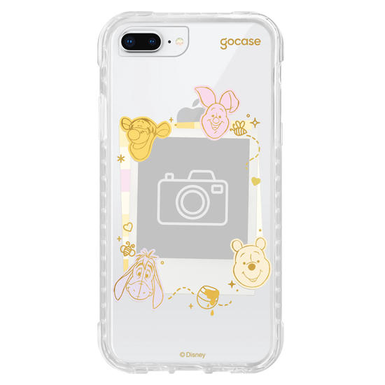 Capinha para celular  Turma do Pooh - Pastel Stickers