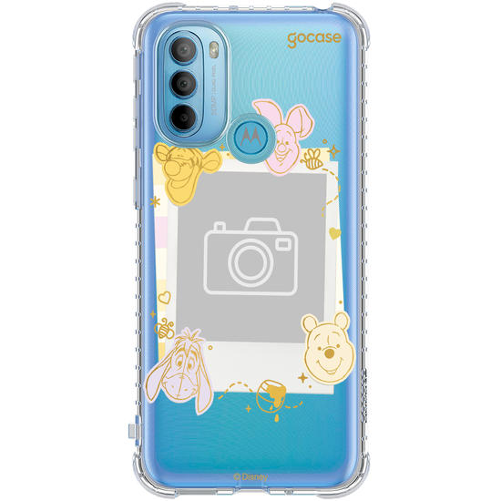 Capinha para celular  Turma do Pooh - Pastel Stickers