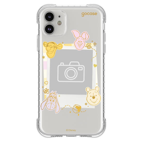Capinha para celular  Turma do Pooh - Pastel Stickers