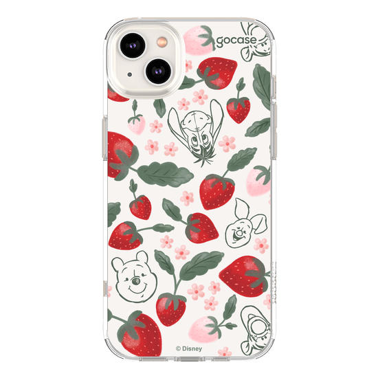 Capinha para celular  Turma do Pooh - Campo de Morangos