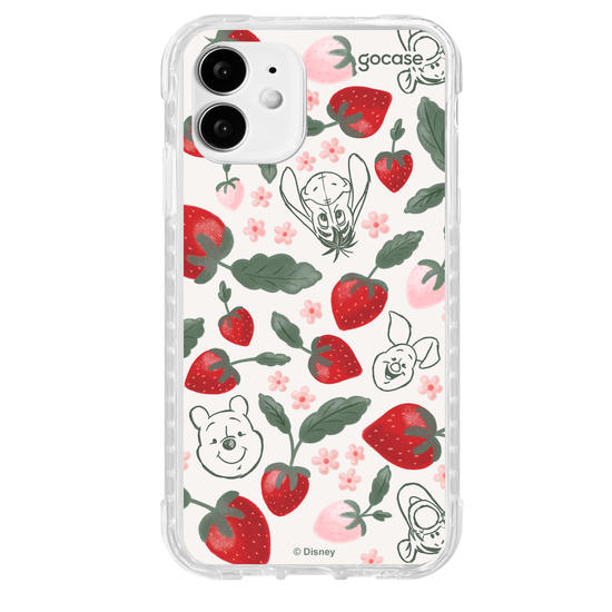 Capinha para celular  Turma do Pooh - Campo de Morangos