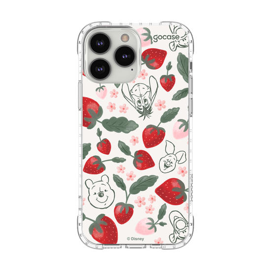 Capinha para celular  Turma do Pooh - Campo de Morangos