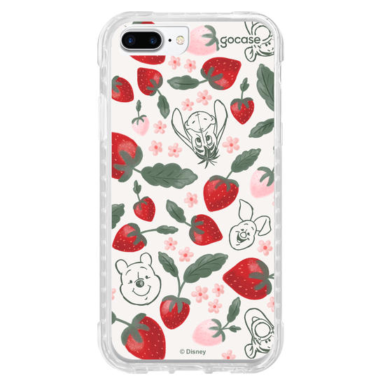 Capinha para celular  Turma do Pooh - Campo de Morangos