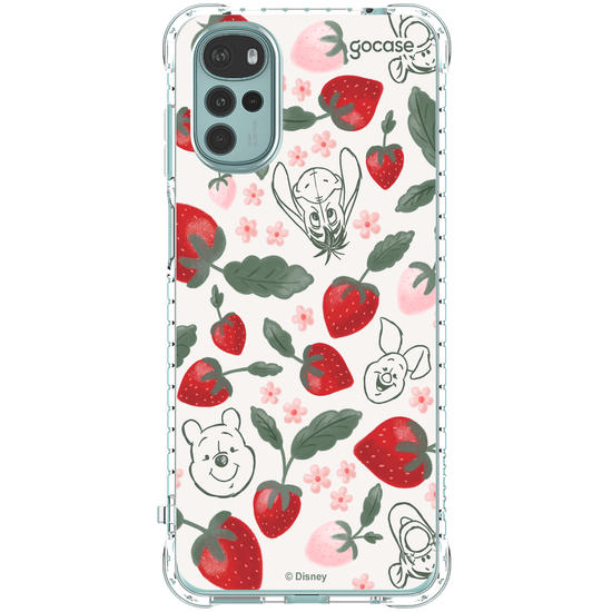 Capinha para celular  Turma do Pooh - Campo de Morangos