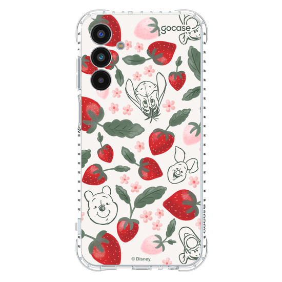 Capinha para celular  Turma do Pooh - Campo de Morangos