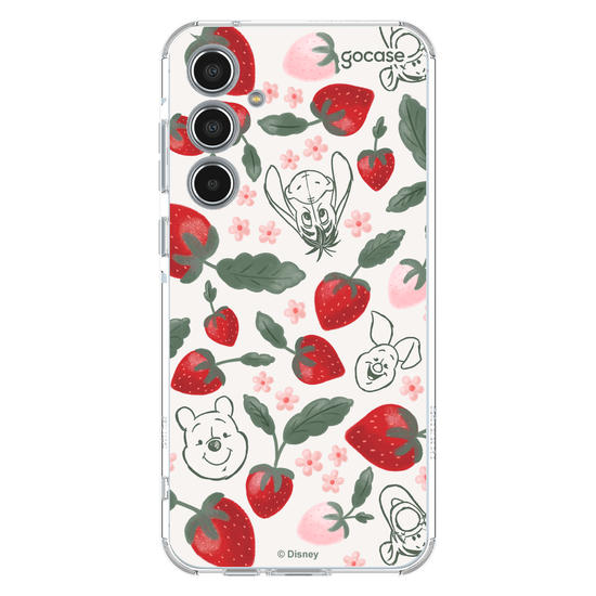 Capinha para celular  Turma do Pooh - Campo de Morangos