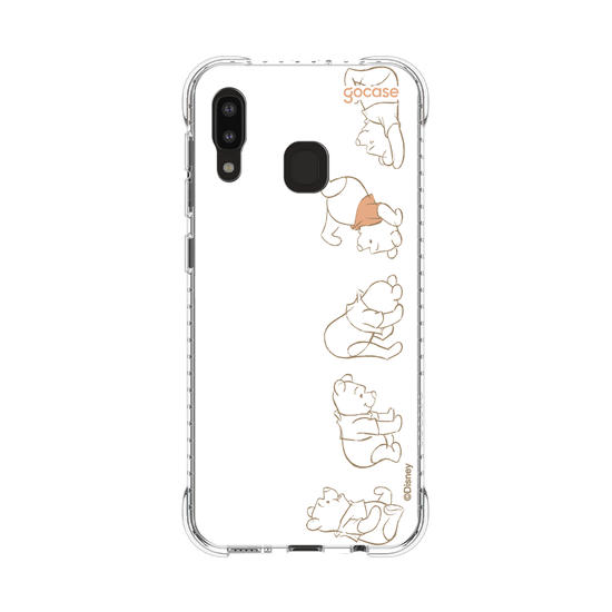 Capinha para celular  Turma do Pooh - Nome Vertical