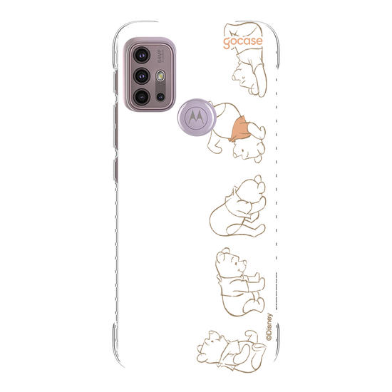 Capinha para celular  Turma do Pooh - Nome Vertical