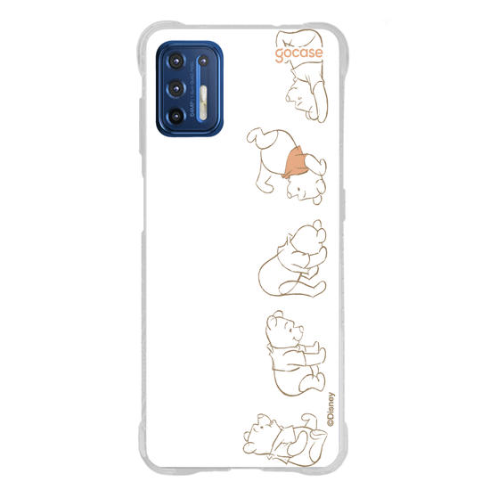 Capinha para celular  Turma do Pooh - Nome Vertical