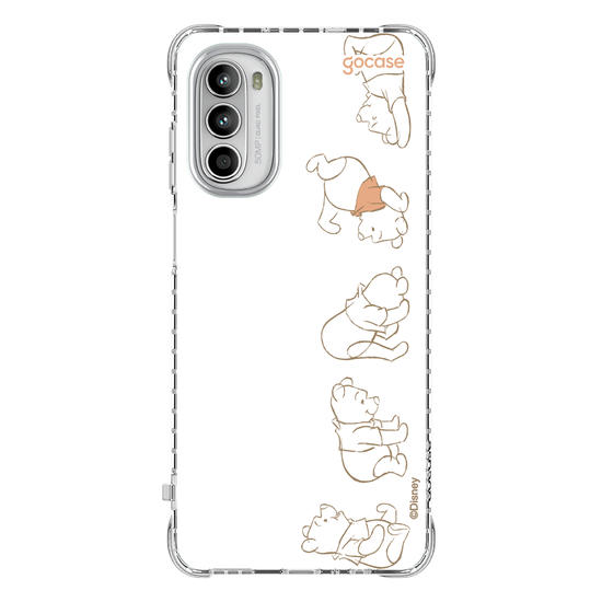 Capinha para celular  Turma do Pooh - Nome Vertical