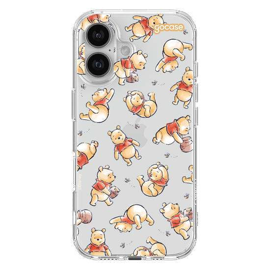 Capinha para celular  Turma do Pooh - Adorável Aquarela