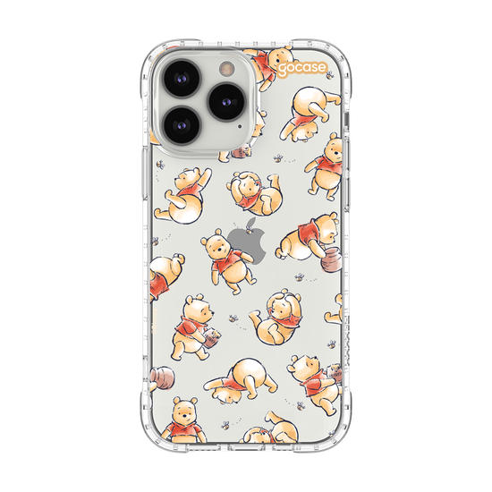 Capinha para celular  Turma do Pooh - Adorável Aquarela