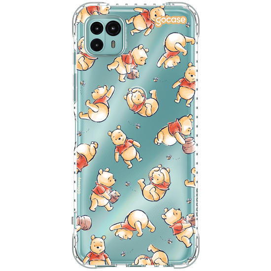 Capinha para celular  Turma do Pooh - Adorável Aquarela
