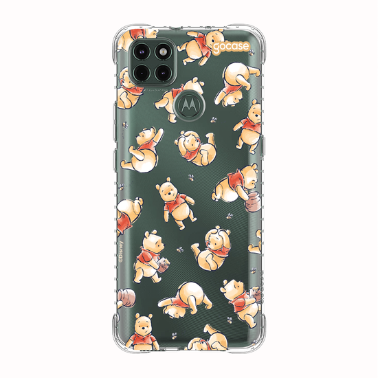 Capinha para celular  Turma do Pooh - Adorável Aquarela