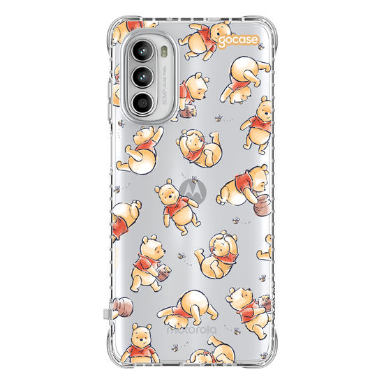 Capinha para celular  Turma do Pooh - Adorável Aquarela