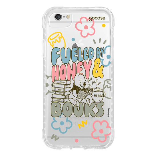 Capinha para celular  Ursinho Pooh - Honey & Books