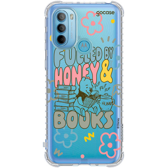 Capinha para celular  Ursinho Pooh - Honey & Books