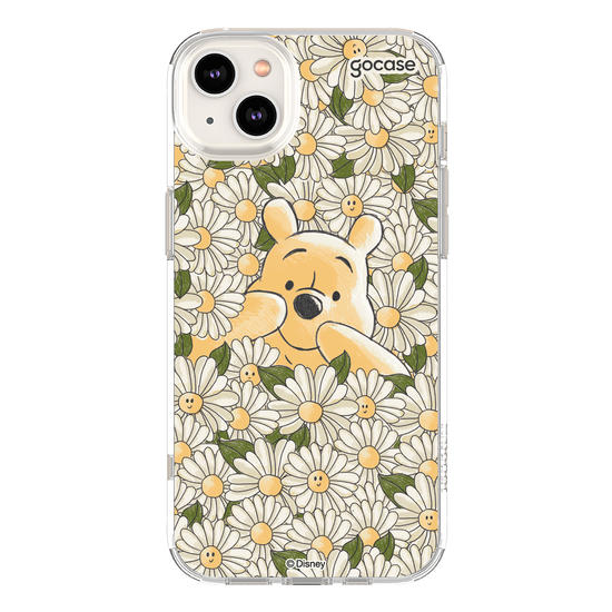 Capinha para celular  Pooh no Jardim