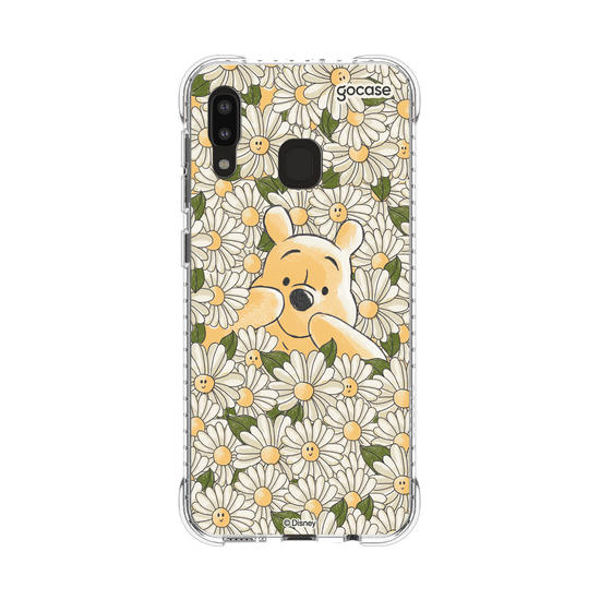 Capinha para celular  Pooh no Jardim