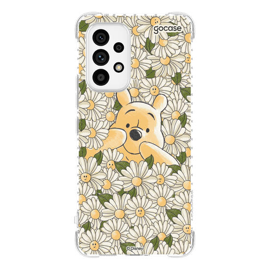 Capinha para celular  Pooh no Jardim