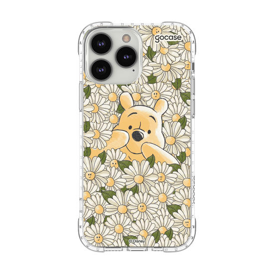 Capinha para celular  Pooh no Jardim