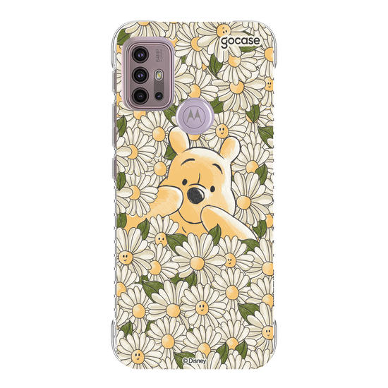 Capinha para celular  Pooh no Jardim