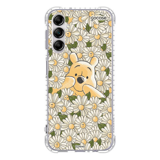 Capinha para celular  Pooh no Jardim