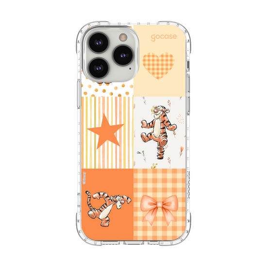 Capinha para celular  Ursinho Pooh - Colagem Orange