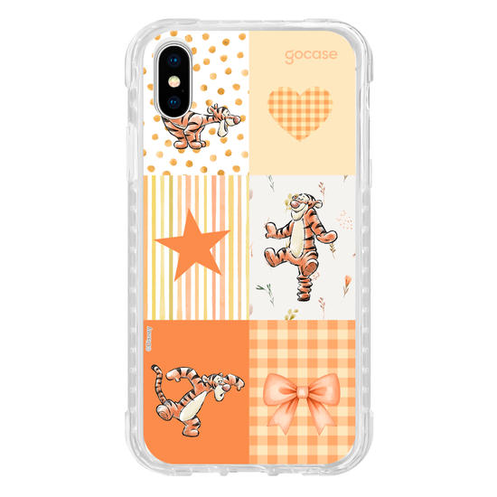 Capinha para celular  Ursinho Pooh - Colagem Orange