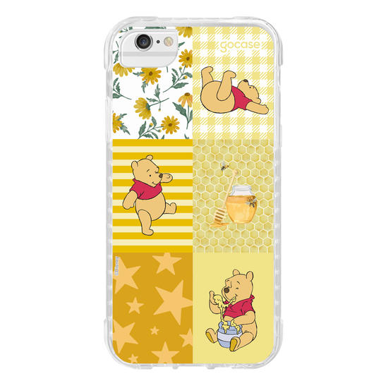 Capinha para celular  Ursinho Pooh - Colagem Honey