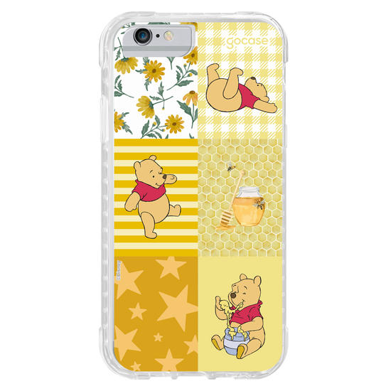 Capinha para celular  Ursinho Pooh - Colagem Honey
