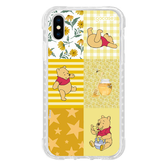 Capinha para celular  Ursinho Pooh - Colagem Honey