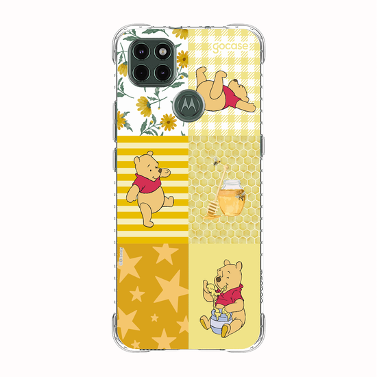 Capinha para celular  Ursinho Pooh - Colagem Honey