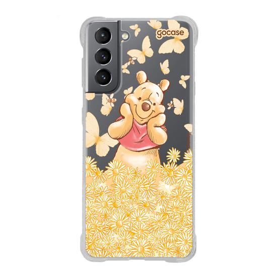 Capinha para celular Ursinho Pooh - Jardim do Pooh