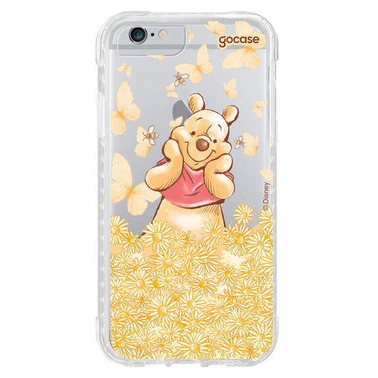 Capinha para celular Ursinho Pooh - Jardim do Pooh