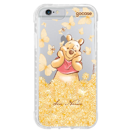 Capinha para celular Ursinho Pooh - Jardim do Pooh