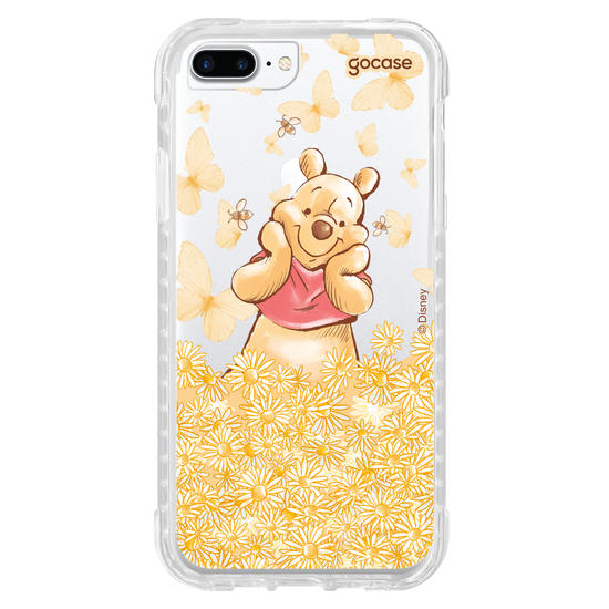 Capinha para celular Ursinho Pooh - Jardim do Pooh