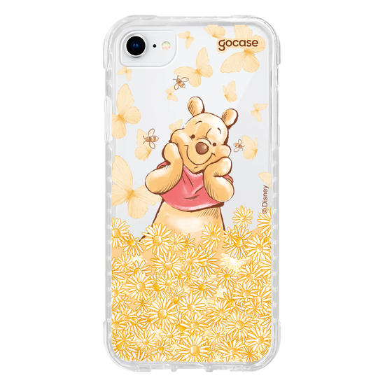 Capinha para celular Ursinho Pooh - Jardim do Pooh