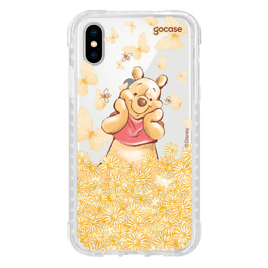 Capinha para celular Ursinho Pooh - Jardim do Pooh
