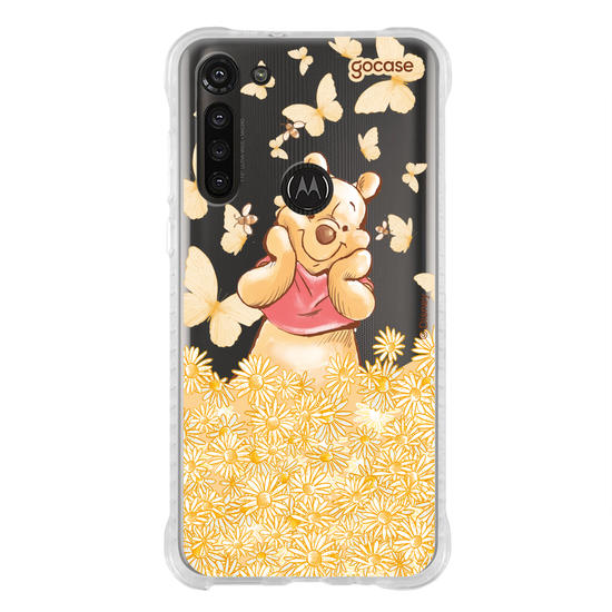 Capinha para celular Ursinho Pooh - Jardim do Pooh