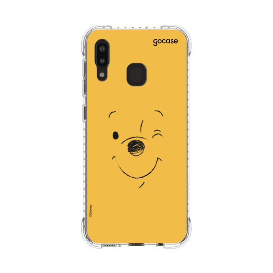 Capinha para celular  Ursinho Pooh Minimalista